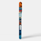 Surrealistisch landschap met levendige tinten Case-Mate iPhone case (Achterkant / Rechts)