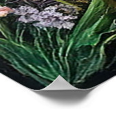 Surrealistisch landschapskunstwerk met levendige n poster (Hoek)