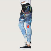 Surrealistisch Lolipop Snoep Leggings (Links)