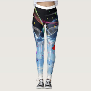 Surrealistisch Lolipop Snoep Leggings