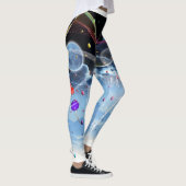 Surrealistisch Lolipop Snoep Leggings (Rechts)