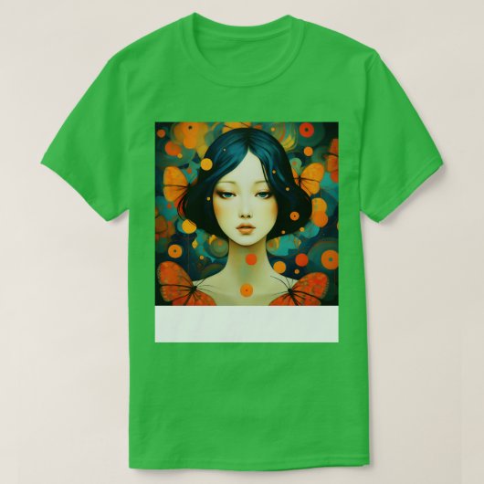 Surrealistisch Meisje 1 T-shirt (Design voorkant)