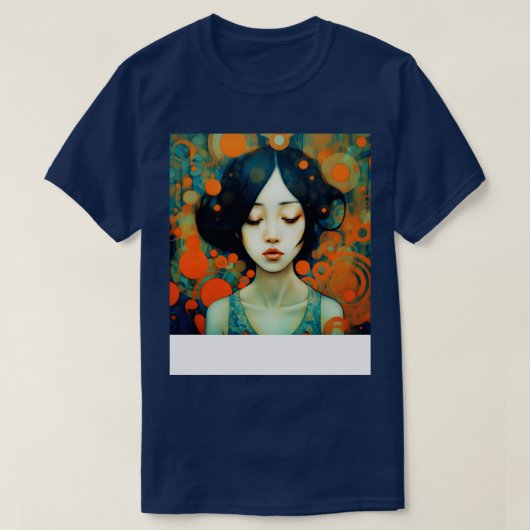 Surrealistisch Meisje 25 T-shirt (Design voorkant)