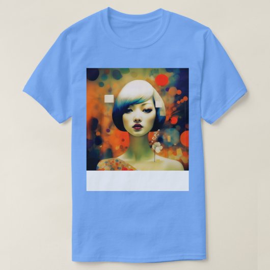 Surrealistisch Meisje 33 T-shirt (Design voorkant)