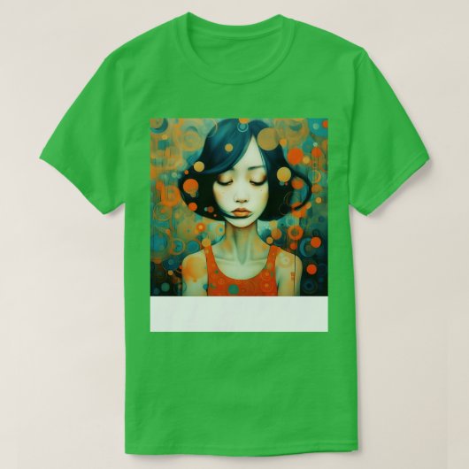 Surrealistisch Meisje 6 T-shirt (Design voorkant)