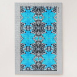 Surrealistisch oriëntatiepunt Abstracte puzzel 1