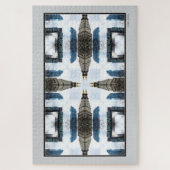 Surrealistisch oriëntatiepunt Abstracte puzzel 2 (Verticaal)