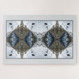 Surrealistisch oriëntatiepunt Abstracte puzzel 3