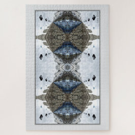 Surrealistisch oriëntatiepunt Abstracte puzzel 3