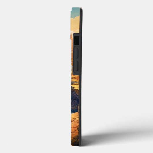 Surrealistisch paleislandschap Case-Mate iPhone case (Achterkant / Links)