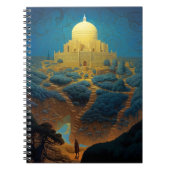 Surrealistisch paleislandschap notitieboek (Voorkant)