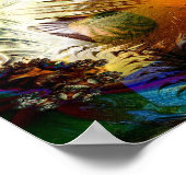 surrealistisch plant poster (Hoek)