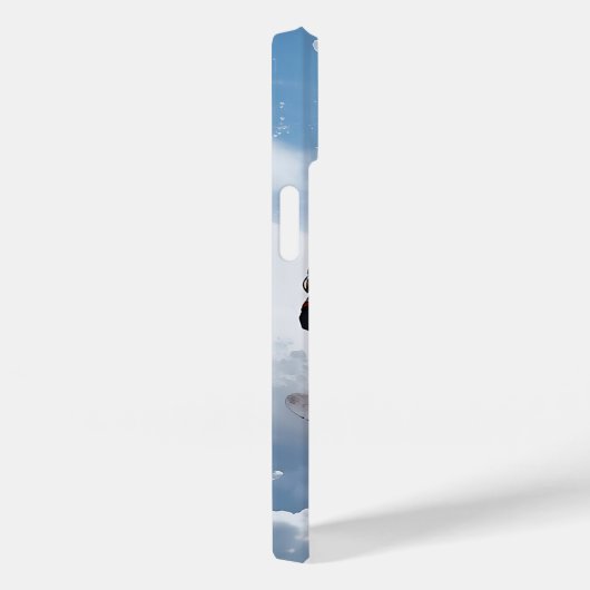 Surrealistisch Polar Beer Snowboarden Winteravontu Case-Mate iPhone Case (Achterkant / Rechts)