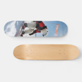 Surrealistisch Polar Beer Snowboarden Winteravontu Persoonlijk Skateboard (Horizontaal)