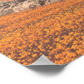 Surrealistisch portret met architecturaal landscha poster (Hoek)