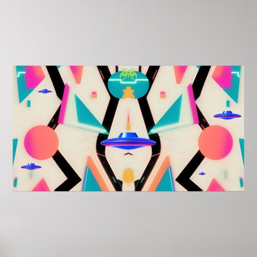 Surrealistisch Poster 92 (Voorkant)