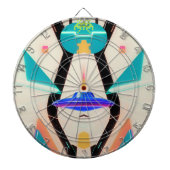 Surrealistisch Poster 92 Dartbord (Voorkant)