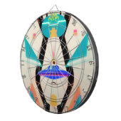 Surrealistisch Poster 92 Dartbord (Voorkant Rechts)