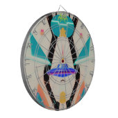 Surrealistisch Poster 92 Dartbord (Voorkant Links)