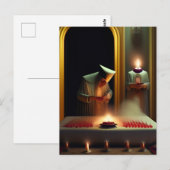 Surrealistisch raar ritueel Briefkaart (Voorkant / Achterkant)
