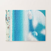 Surrealistisch strandfront legpuzzel (Horizontaal)