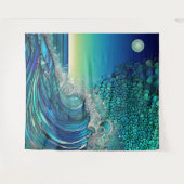 Surrealistisch Surf Zeegezicht Wandkleed (Voorkant (horizontaal))