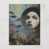 Surrealistisch Uitzicht van het Zee Briefkaart (Voorkant)