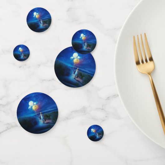 Surrealistisch Verhuizen naar Haar Toekomst Confetti (Groep)