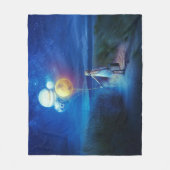 Surrealistisch Verhuizen naar Haar Toekomst Fleece Deken (Voorkant)
