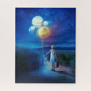 Surrealistisch Verhuizen naar Haar Toekomst Legpuzzel