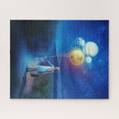 Surrealistisch Verhuizen naar Haar Toekomst Legpuzzel (Horizontaal)