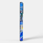 Surrealistisch winterwonderland met iriserende lic Case-Mate iPhone case (Achterkant / Rechts)