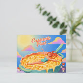 Surrealistisch Zwemmen in een ovenschaal Briefkaart (Staand voorkant)