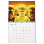 Surrealistische agenda 2009 kalender (Mar 2027)