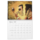 Surrealistische agenda 2009 kalender (Feb 2027)