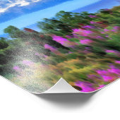 Surrealistische Alaska Wilderness schilderij Foto Afdruk (Hoek)