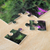 Surrealistische Alaska Wilderness schilderij Legpuzzel (Zijkant)