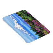 Surrealistische Alaska Wilderness schilderij Magneet (Rechterzijde)