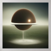 Surrealistische Art Abstracte formaten Poster (Voorkant)