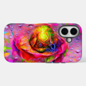 Surrealistische bloemenkunst Case-Mate iPhone case (Achterkant (horizontaal))