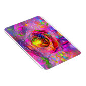 Surrealistische bloemenkunst magneet (Rechterzijde)