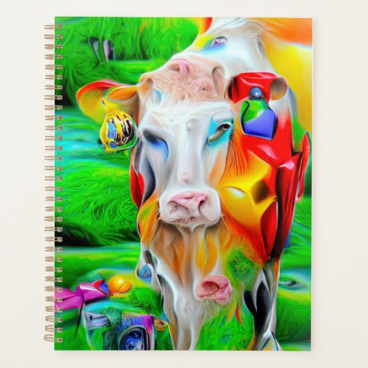 Surrealistische boerderij-kunst planner (Voorkant)