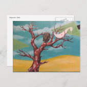 surrealistische boom van valparaíso briefkaart (Voorkant / Achterkant)