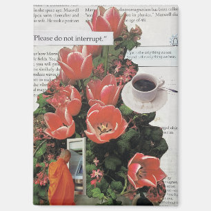 Surrealistische Collage Wand Kunst Abstract Modern Magneet