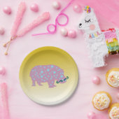 Surrealistische Cool Trendy Custom Paper Borden 7 Papieren Bordje (Feest)