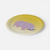 Surrealistische Cool Trendy Custom Paper Borden 7 Papieren Bordje (Gekanteld)