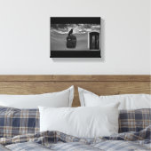 Surrealistische Death Desert Canvas Afdruk (Insitu (Slaapkamer))