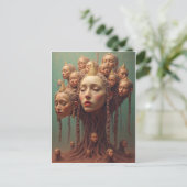 Surrealistische Dreamscape Briefkaart (Staand voorkant)