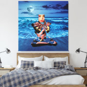Surrealistische dromen canvas afdruk (Insitu (Slaapkamer))