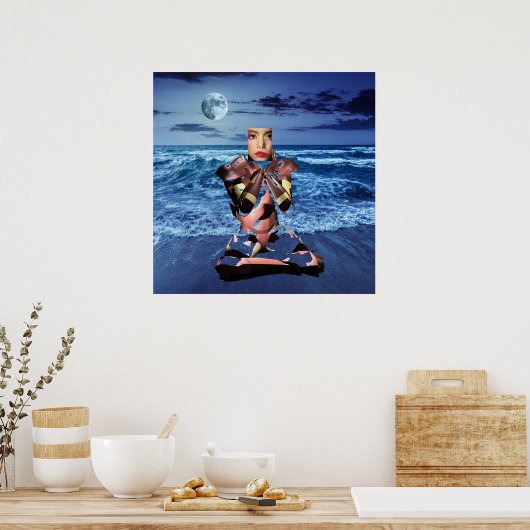 Surrealistische dromen poster (Keuken)